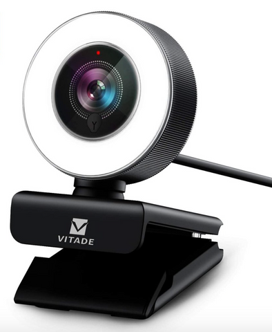 DFE 2k Webcam with LED lighting