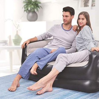Bean bag double online sofa