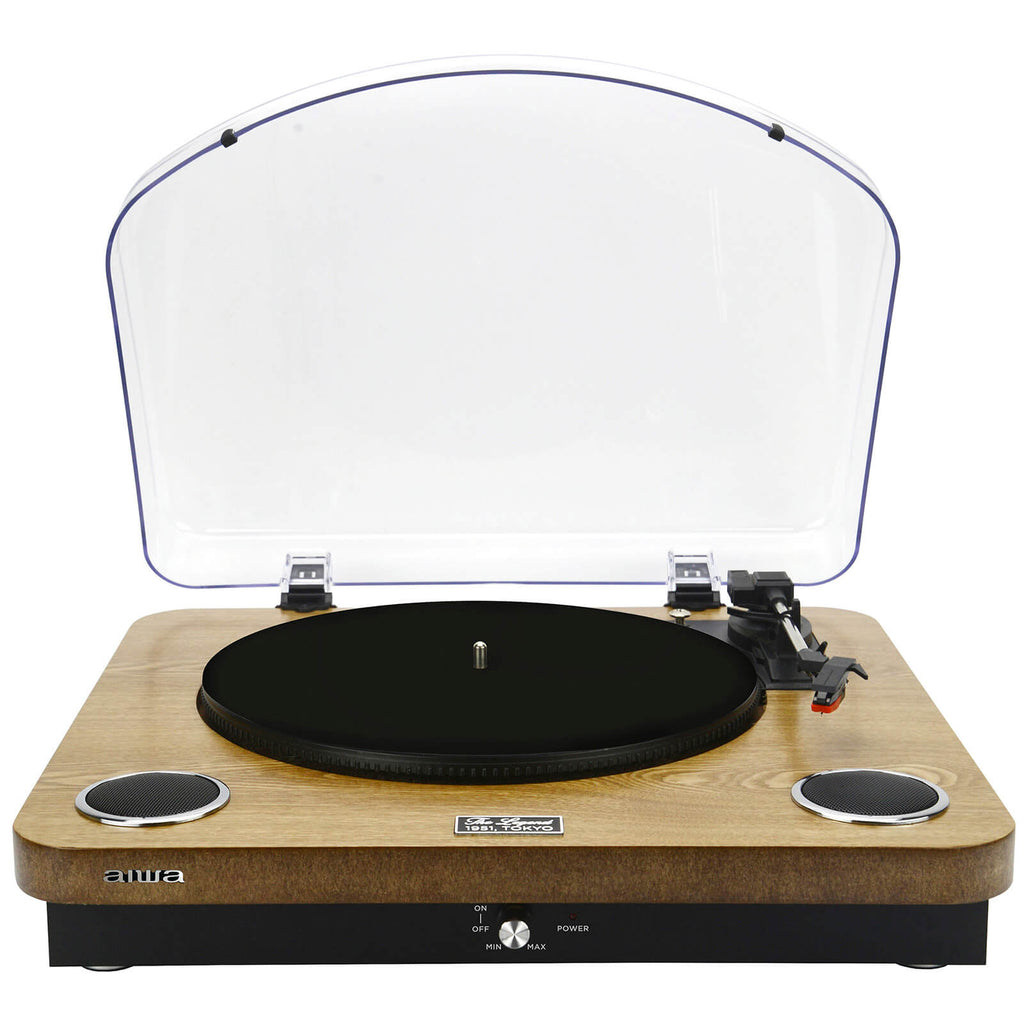 Aiwa Vintage Style Turntable with bluetooth and FM radio